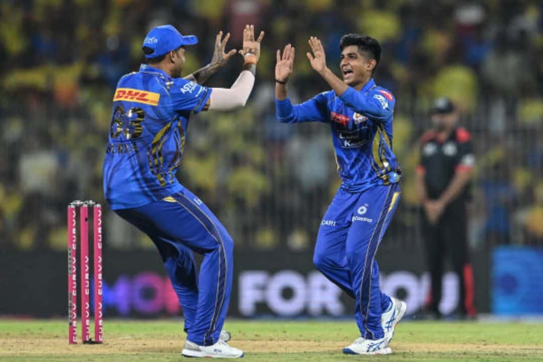 CSK vs MI 2025 Vignesh Puthur
